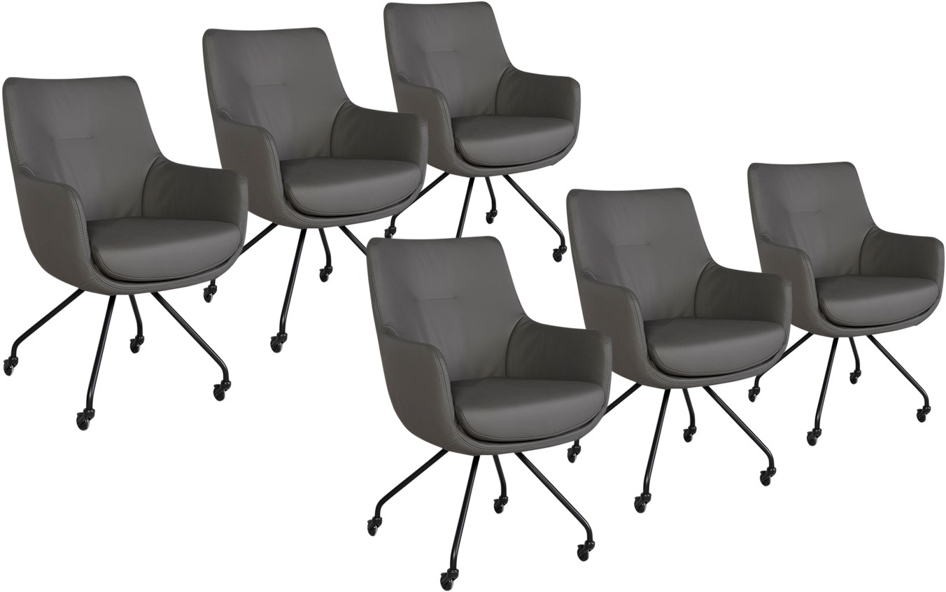 Gealux Miami Eetkamerstoel Set Van 6 Design Meubel Outlet